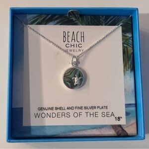 New Beach Chic Jewelry Turtle Silver Necklace